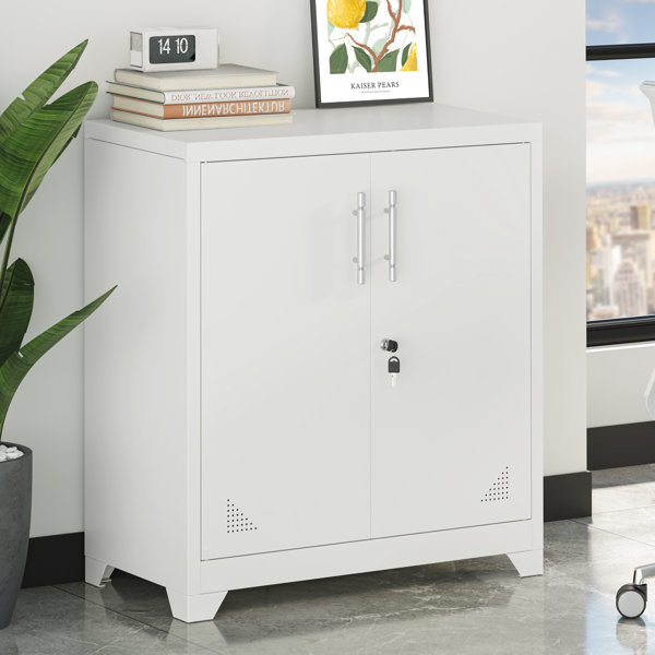 Blue Elephant Arild 2 Door 2 Shelf Storage Steel & Reviews